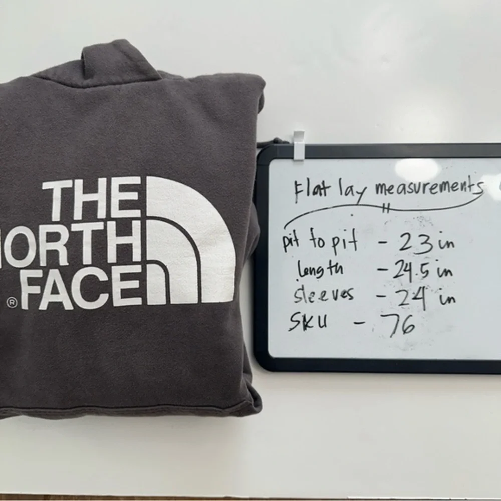 The North Face Pullover Jacket Hoodie Mens Medium Half Dome‎ Logo Brown